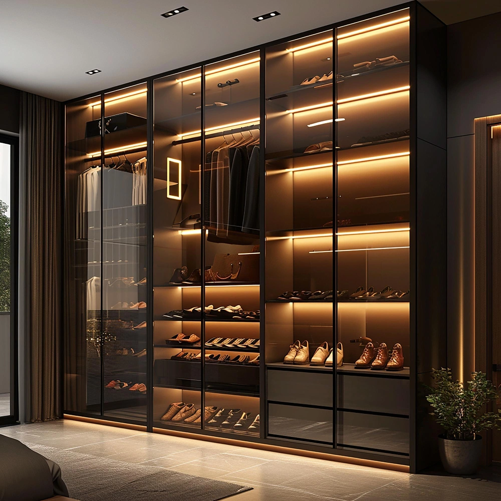 Premium custom closet installation with attention to detail and quality craftsmanship